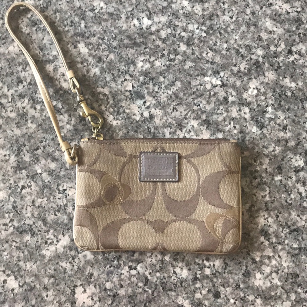 Coach wristlet